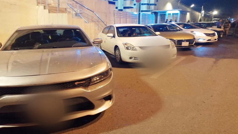 لە ھەولێر دەست بەسەر 14 ئۆتۆمبێل دا گیرا