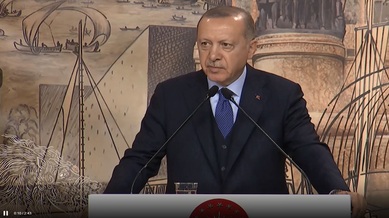 Erdogan geştên xwe rawestandin