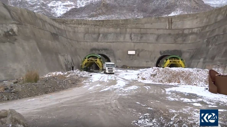 پڕۆژەی تونێلی بەنی ھەریر تەواو دەكرێت