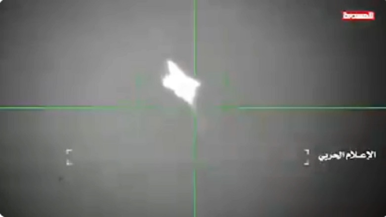 ساتی خستنەخوارەوەی فڕۆکەیەکی جەنگی سعوودی لە یەمەن بڵاوکرایەوە