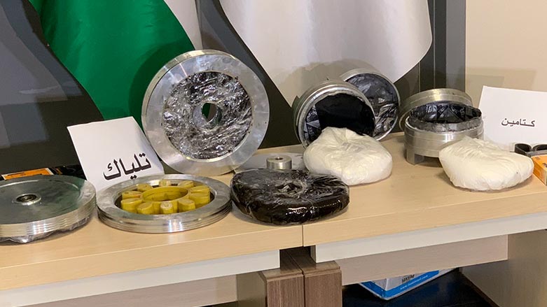 له‌ هه‌ولێر ده‌ستبه‌سه‌ر 8 كیلۆگرام مادده‌ی هۆشبه‌ردا گیرا