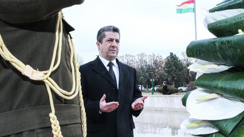 پیام مسرور بارزانی بە مناسبت یادبود شهدای ۱ فوریە