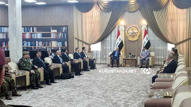 Wezareta Pêşmerge û berevanîya Îraqê di civînê de ne