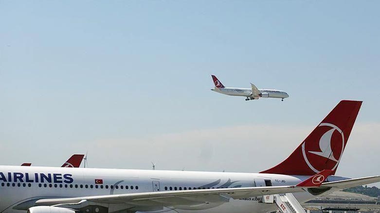 فڕۆكه‌یه‌ك له‌ ئێرانه‌وه‌ "به‌ 17 تووشبووی كۆرۆنا" گه‌یشته‌ توركیا