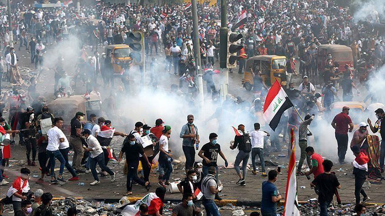 di sê parêzgehên Îraqê de girjî ket nav xwenîşandanan