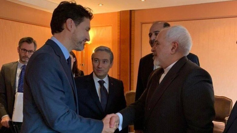 ظریف در مونیخ با نخست‌وزیر کانادا دیدار کرد