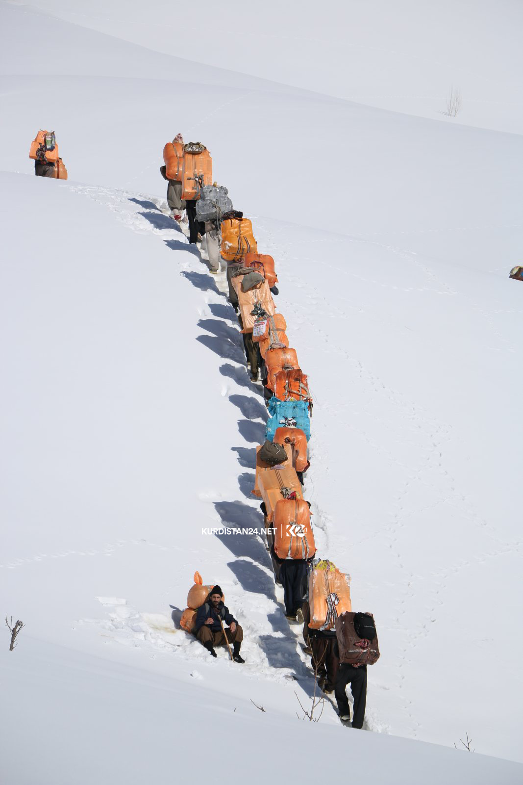 PHOTOS: The harrowing trek of the Kurdish Kulbar 