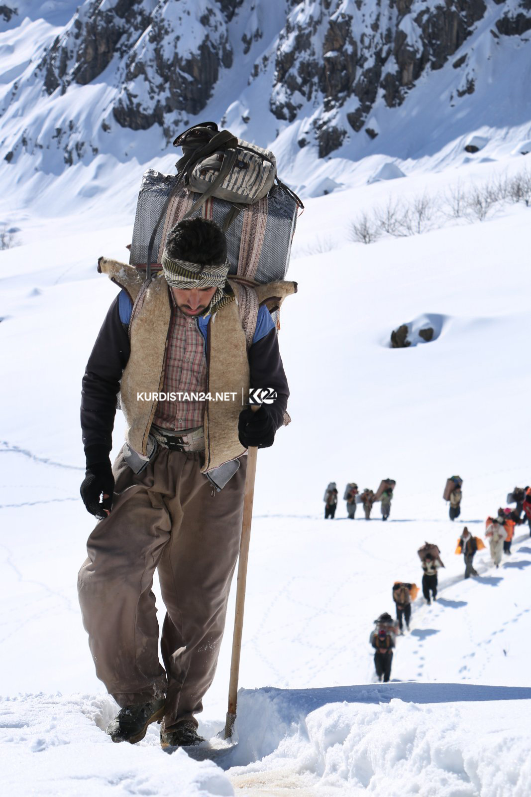 PHOTOS: The harrowing trek of the Kurdish Kulbar 