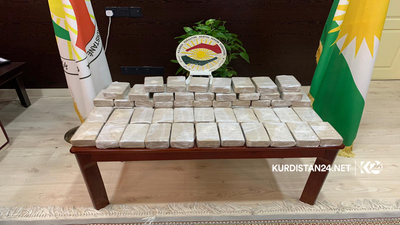 باندێكی 5 كه‌سی به‌ 30 كیلۆگرام مادده‌ی هۆشبه‌ره‌وه‌ ده‌ستگیركرا