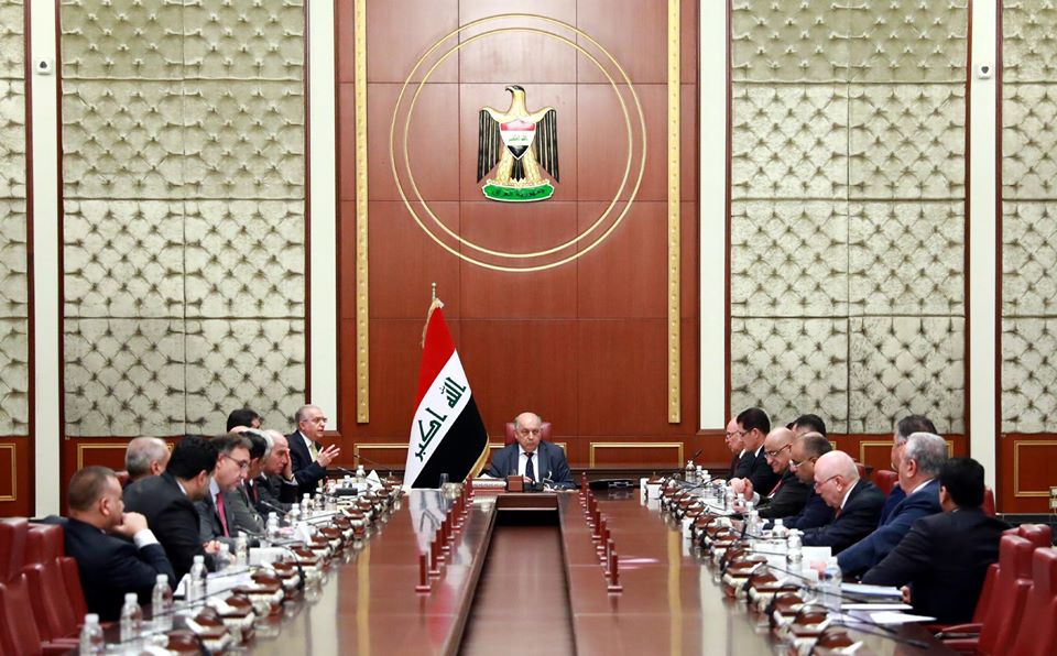 بيان صادر عن مجلس الوزراء العراقي