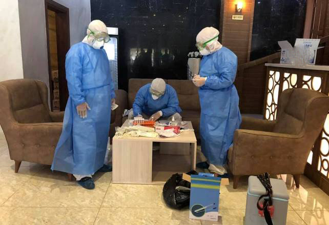 ١ ابتلا به کرونا و ١٢ بهبودی در سلیمانیه 