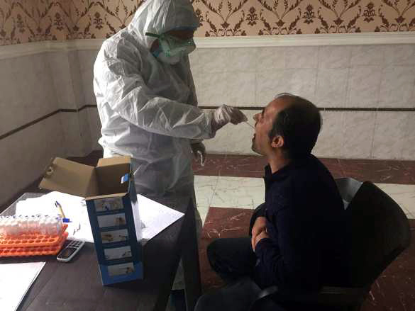 پشکنینی 80 كەس لە خەلیفان نێگەتیڤ دەرچوو