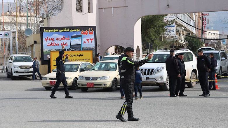 ئاگادارییەک لە هاتووچۆی سلێمانی بۆ ئەو کەسانەی سەرپێچیان کردووە