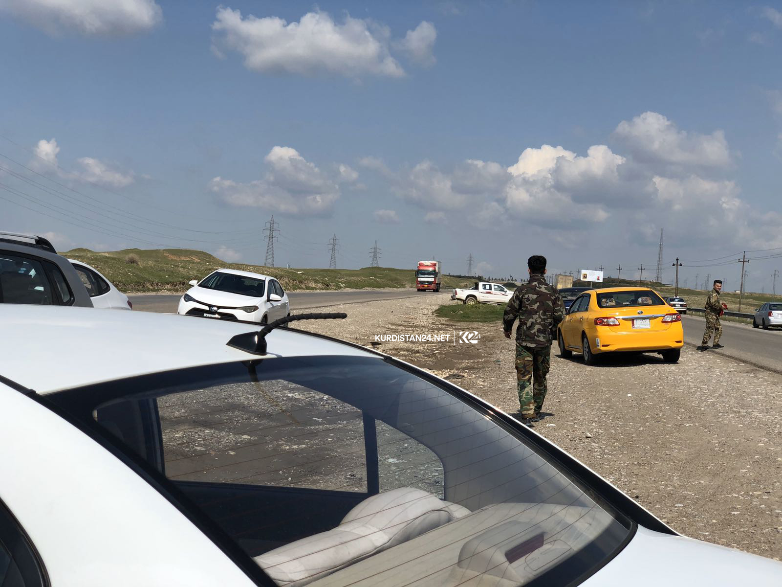 لە بازگەیەكی كەركووك رێگری لە پێشمەرگە دەكرێت