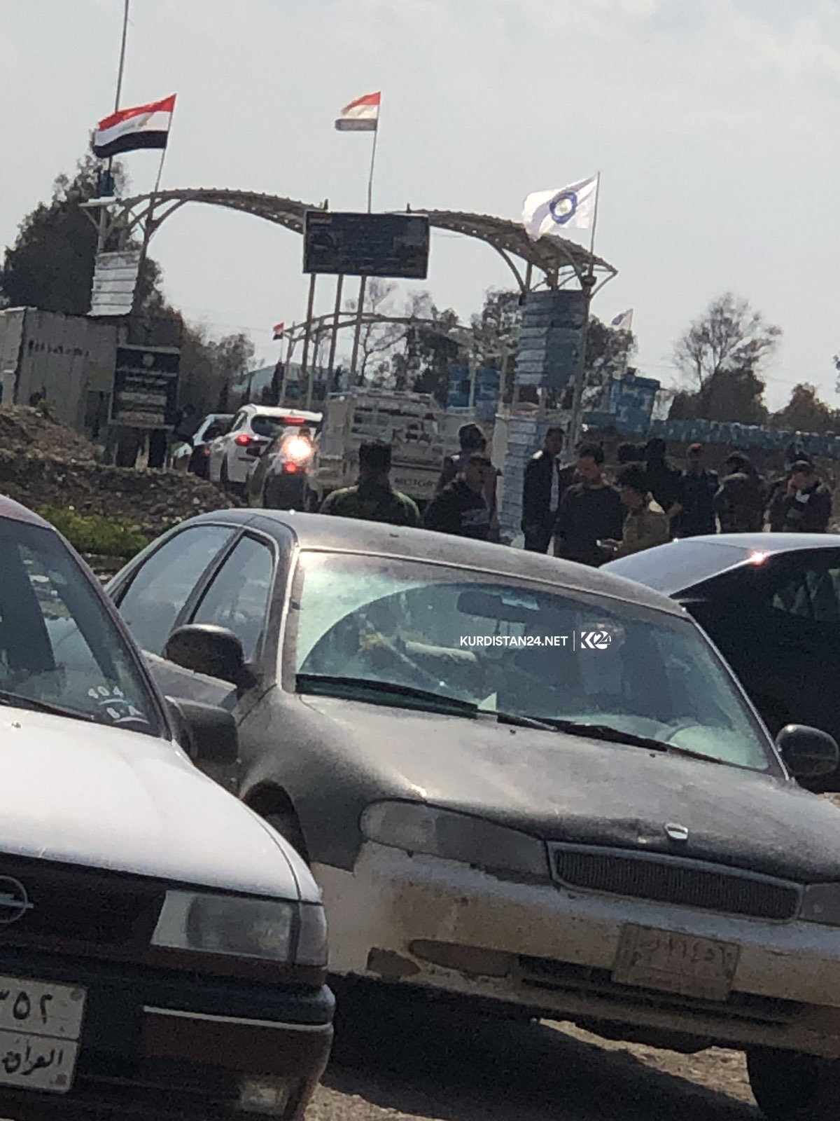 لە بازگەیەكی كەركووك رێگری لە پێشمەرگە دەكرێت