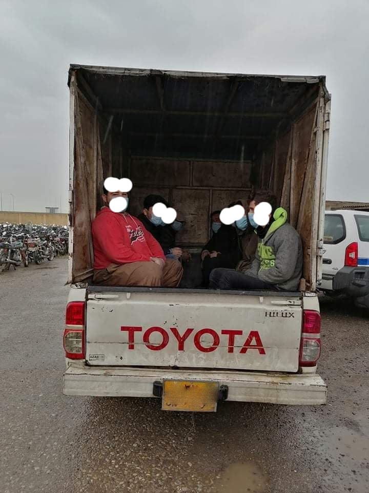 لە بازگەكانی ھەولێر دەست بەسەر 5 ئۆتۆمبێل دا گیرا
