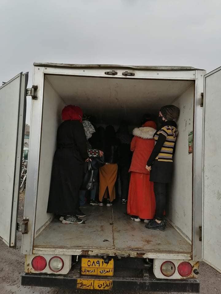 لە بازگەكانی ھەولێر دەست بەسەر 5 ئۆتۆمبێل دا گیرا