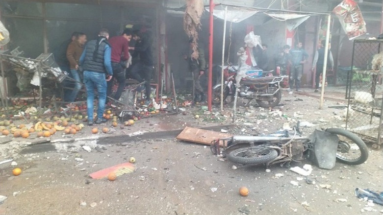 Efrîn tê topbarankirin.. Qurbanî hene