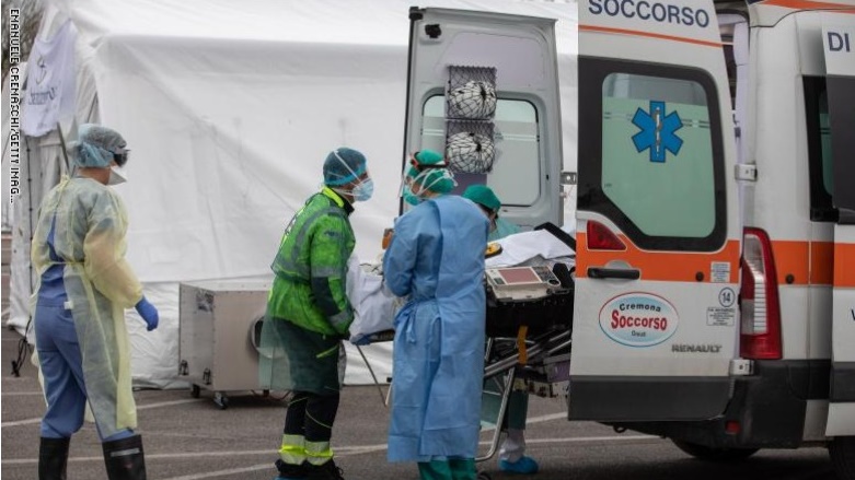 Li Îtalya zêdetir ji 90 hezarî bi Korona dikevin
