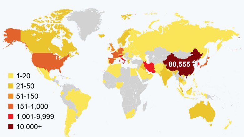 آمار مبتلایان به کرونای جدید بە ۱۰۰ هزار نفر رسید