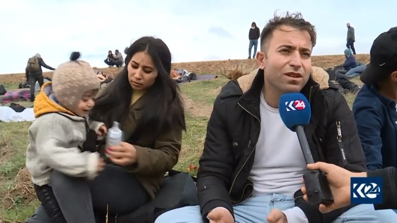 Koçber li benda vebûna sînor di rewşeke zehmet de dimînin