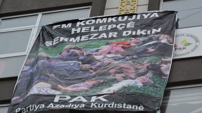 PAK: Birîna jenosîda helebçeyê bi azadîya Kurdistanê tê kewandin