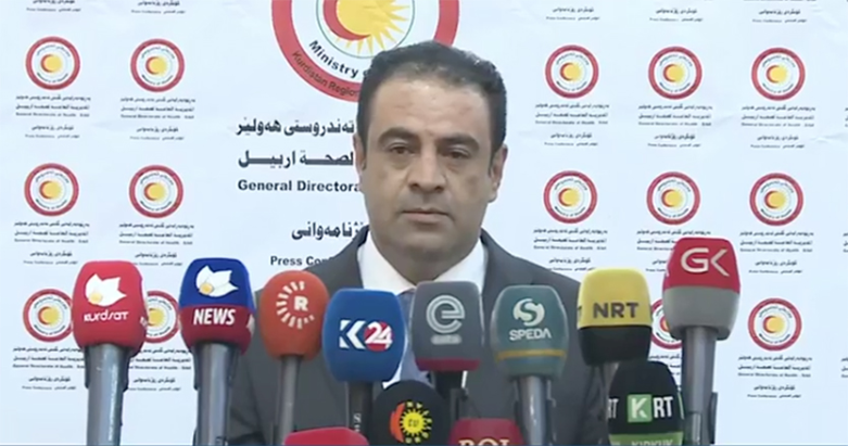 تەندروستی هەولێر: تەنها چوار حاڵەتی کۆرۆنا تۆمار کراوە