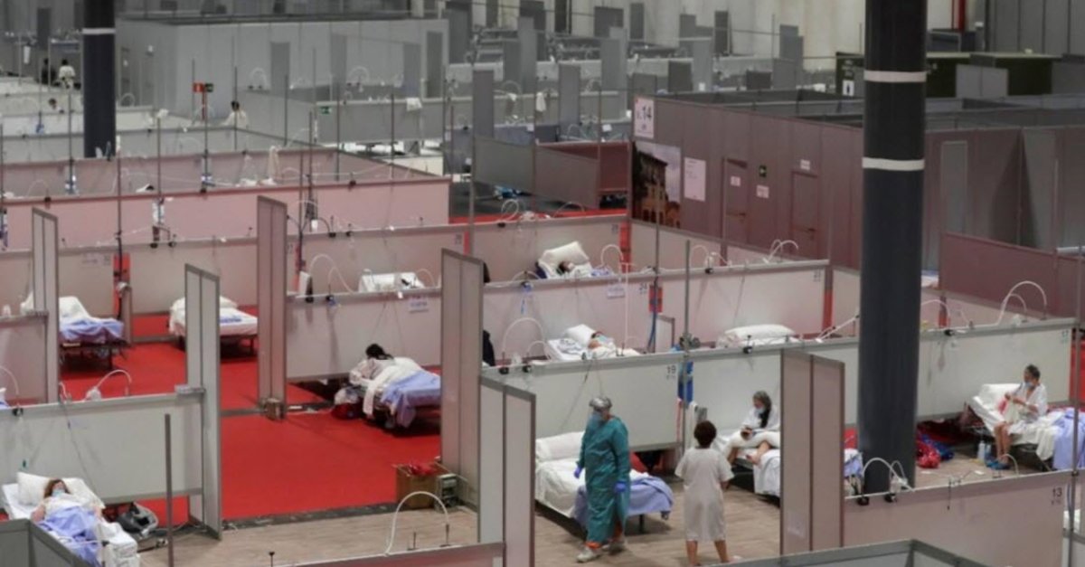 Li Ispanya 517 kesan û li Belcîka jî, 303  kesên din bi Vayrosa Korona canê xwe ji dest dan