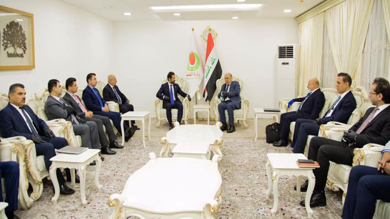 شاندی حکوومەتی ھەرێم و وەزیری نەوتی عێراق جارێکی دیکە کۆدەبنەوە