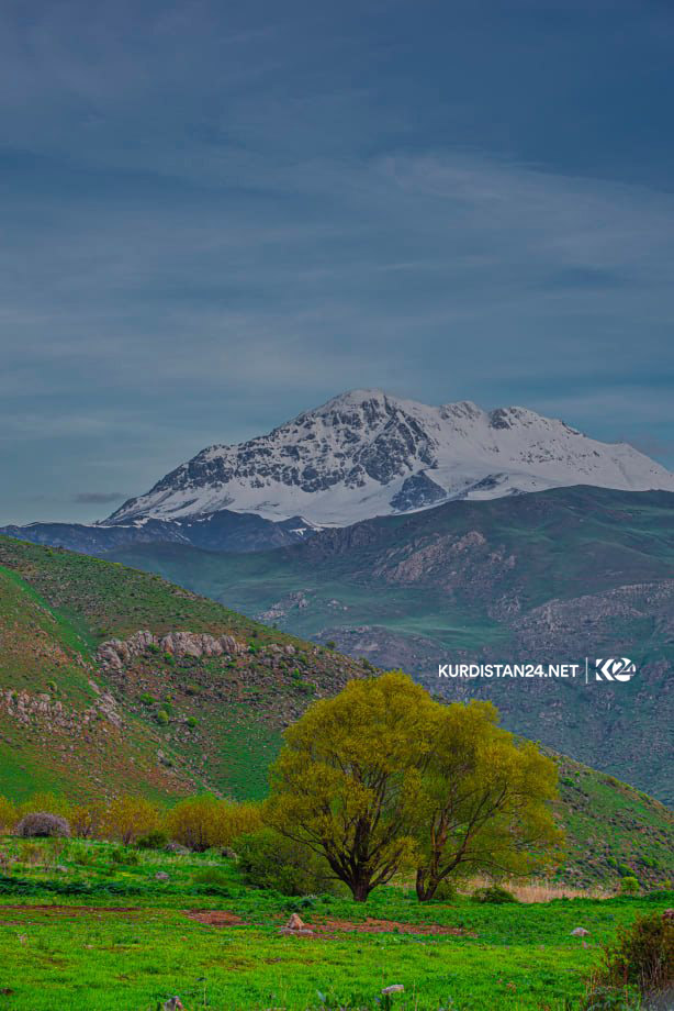 بالصور | بالكايتي تحبس الأنفاس وترسم لوحة بديعة في كوردستان