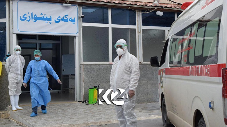 موارد جدید کرونا در اقلیم کردستان