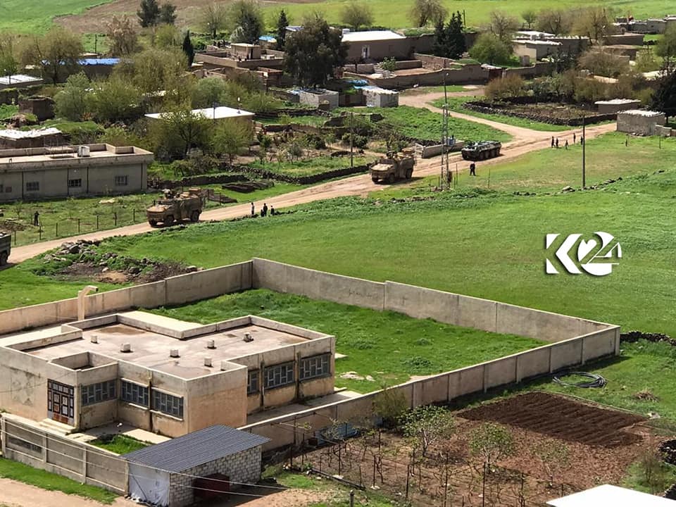 Hêzên Rûsî û Tirkî gereke çavdêriyê li rojhilatê Qamişlo dikin