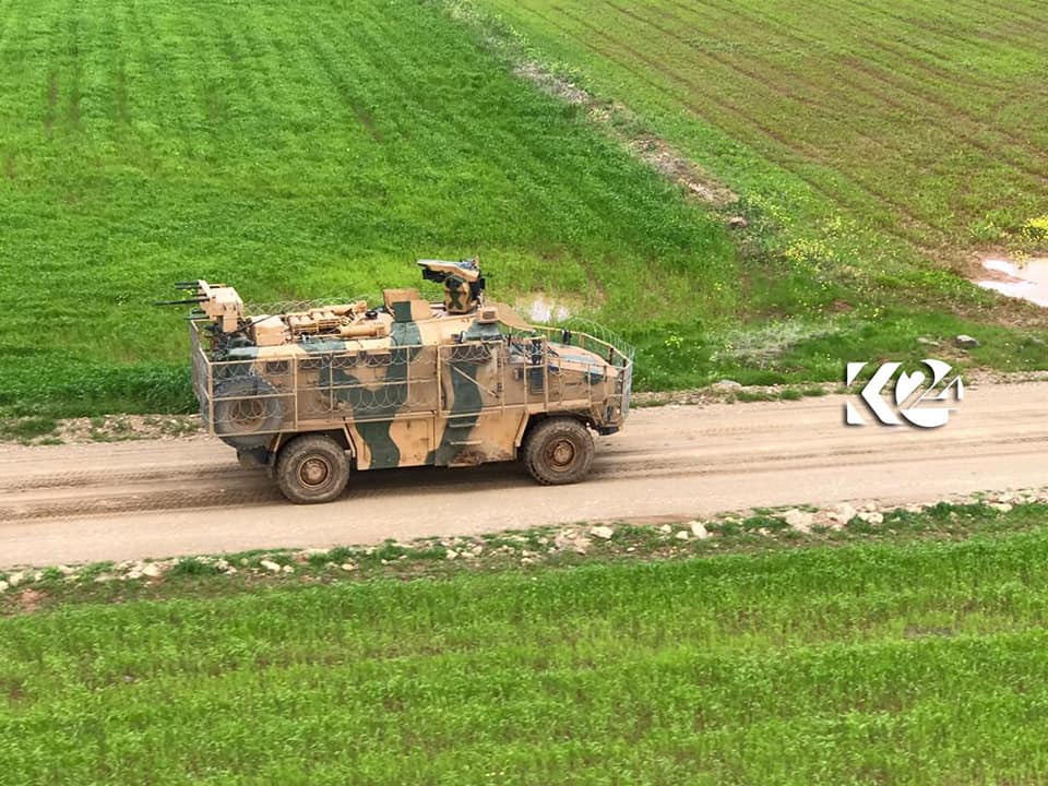 Hêzên Rûsî û Tirkî gereke çavdêriyê li rojhilatê Qamişlo dikin