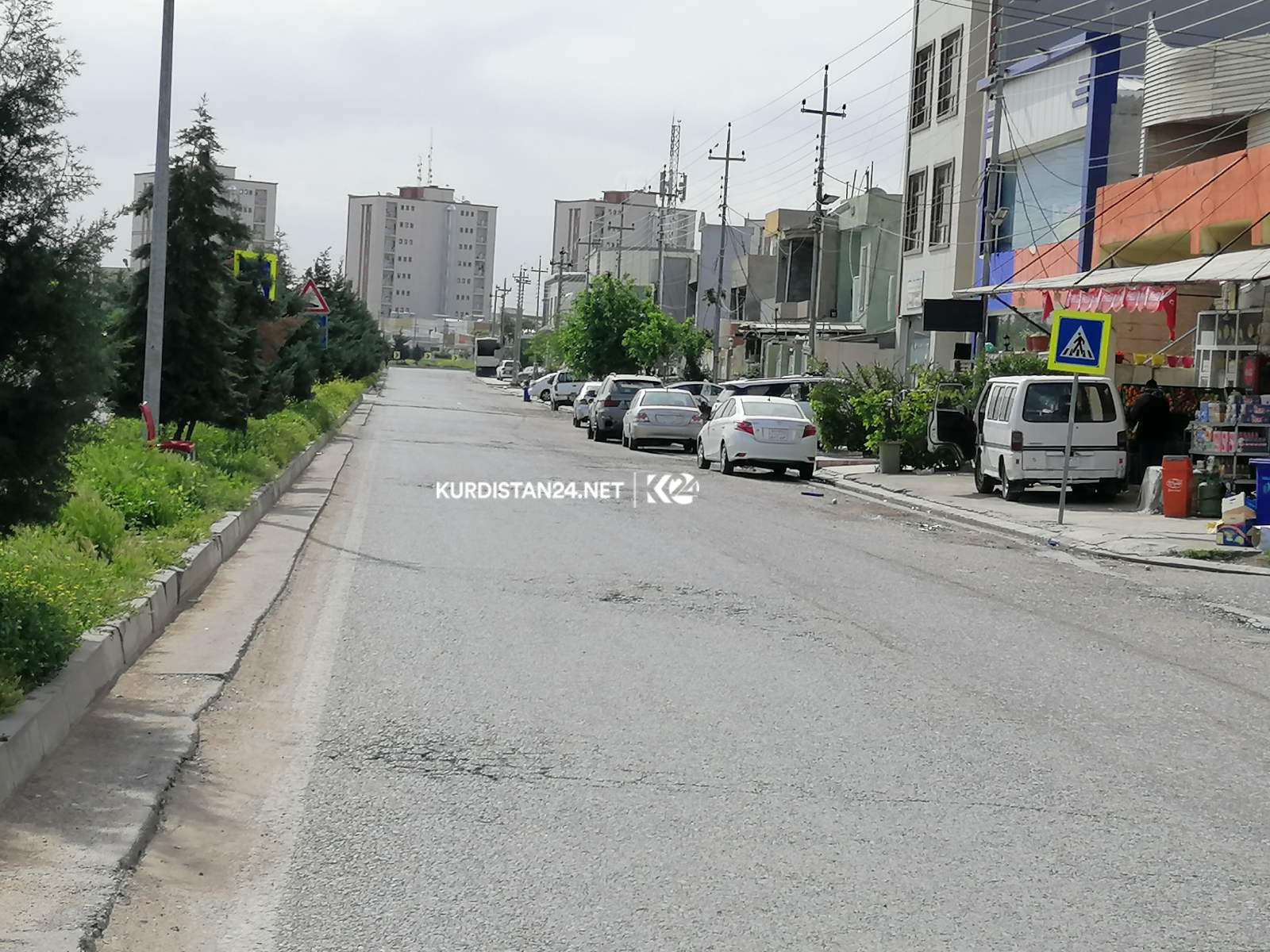 گەڕەكی كارێزان كەرەنتین كرا