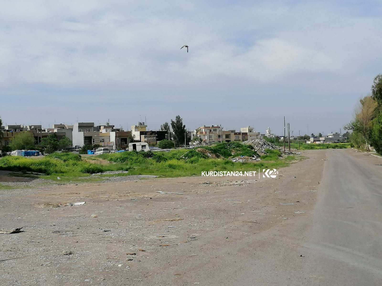 گەڕەكی كارێزان كەرەنتین كرا