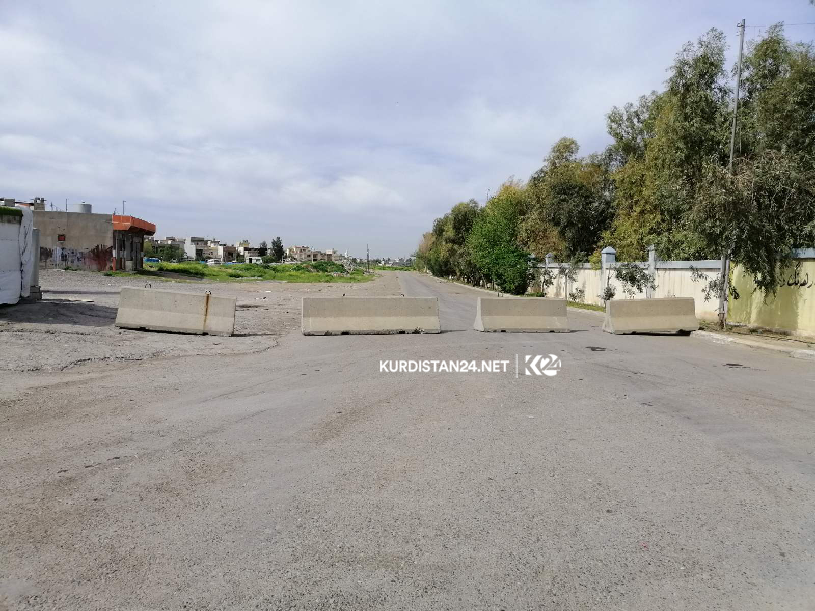 گەڕەكی كارێزان كەرەنتین كرا