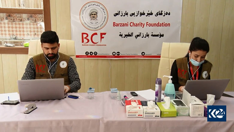 دەزگای خێرخوازی بارزانی هێڵێکی گەرمی لە راپه‌ڕین راگەیاندووە