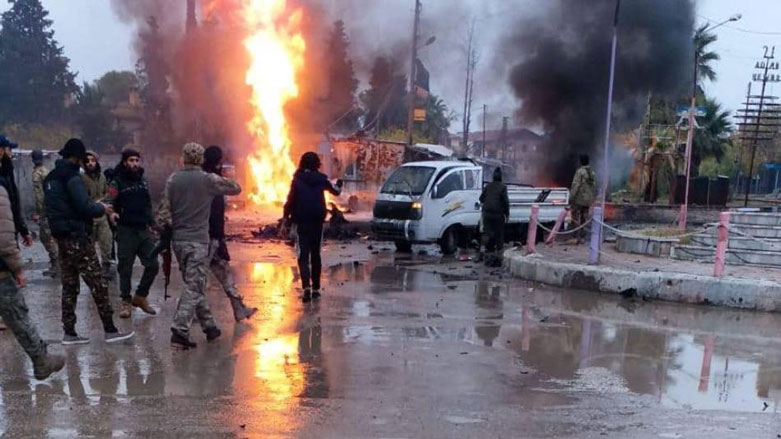 Li Serê Kaniyê teqîn.. Kuştî û birîndar hene