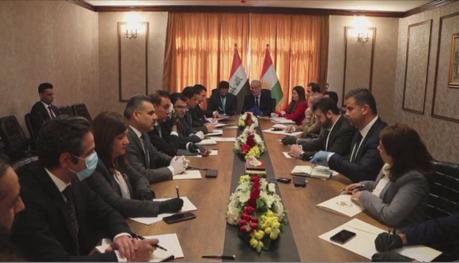 Civênên Şanda Hikûmeta Herêma Kurdistanê li Bexda