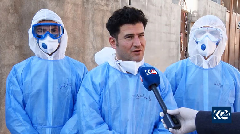 له‌ حاجیاوا ژن و مێردێك تووشی كۆرۆنا بوون