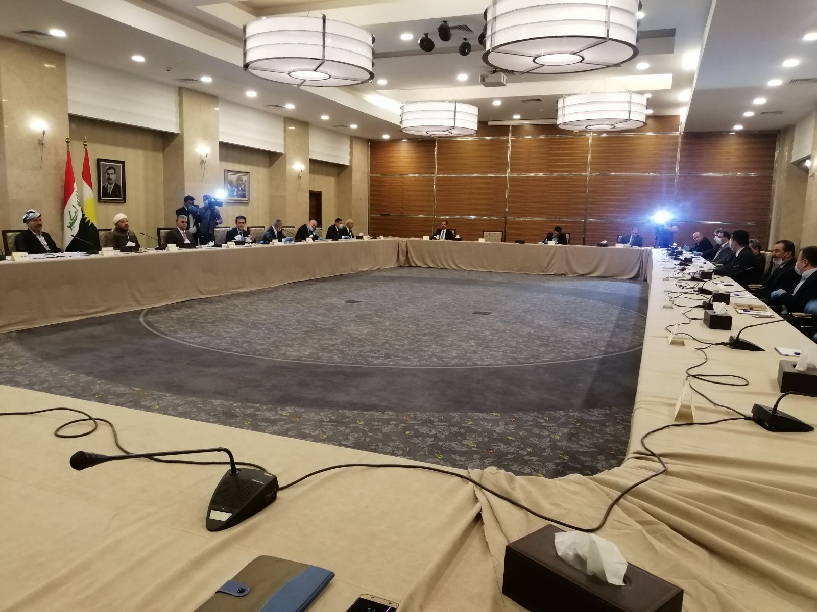 دۆخی ئێستا و کۆنتڕۆڵکردنی کۆرۆنا لە ھەولێر تاوتوێ دەكرێت