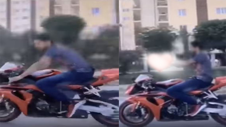 ماتۆڕسوارە تەقەكەرەكەی سلێمانی دەستگیر كرا 