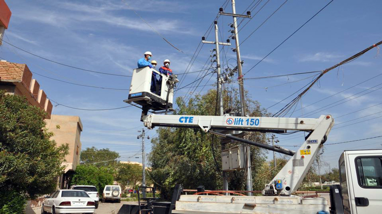 كارەبای دزراو دەگەڕێندرێتەوە