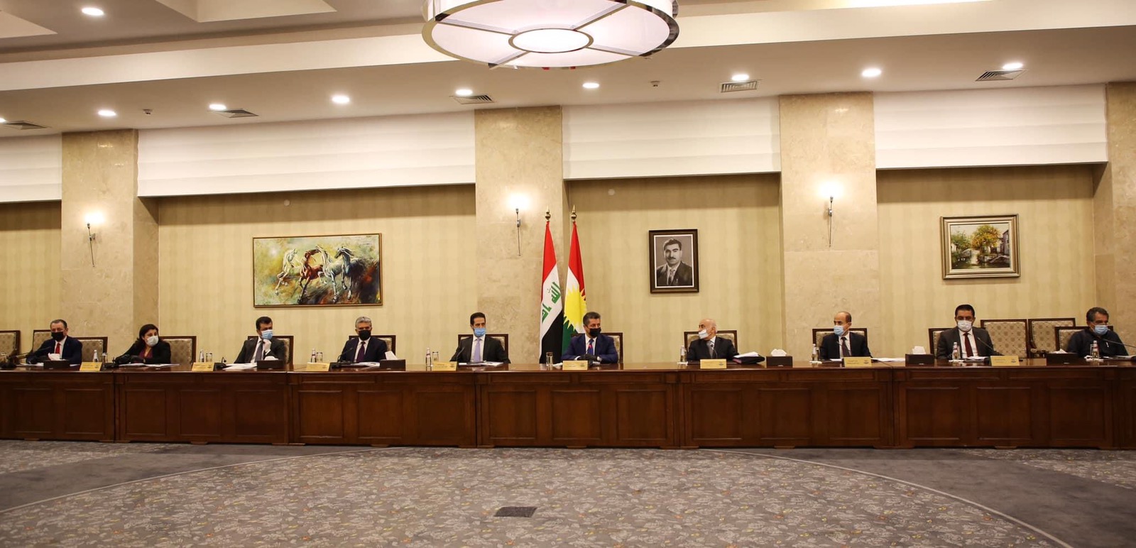 ئەنجومەنی وەزیران دانوستاندن لەگەڵ بەغدا و جێبەجێکردنی یاسای چاکسازی تاوتوێ دەكات