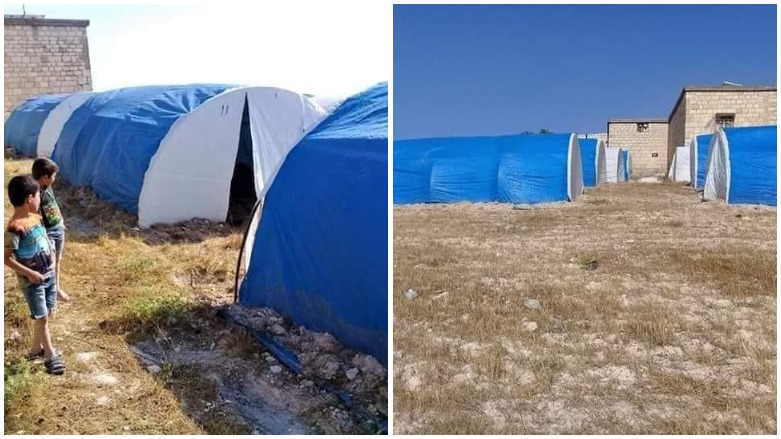 Efrîn.. Grûpên çekdar xaniyên Kurdan jê distînin û didin Ereban