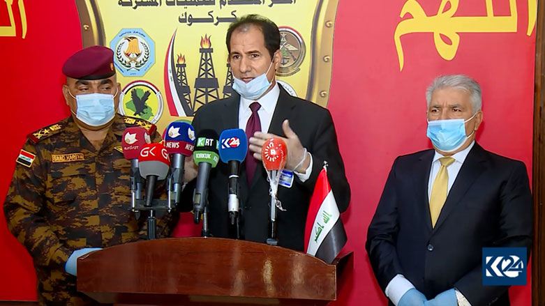 شاندێكی په‌رله‌مانتارانی كورد ناڕه‌زایه‌تی خۆیان گه‌یانده‌ فه‌رمانده‌ی ئۆپه‌راسیۆنه‌كانی كه‌ركووك