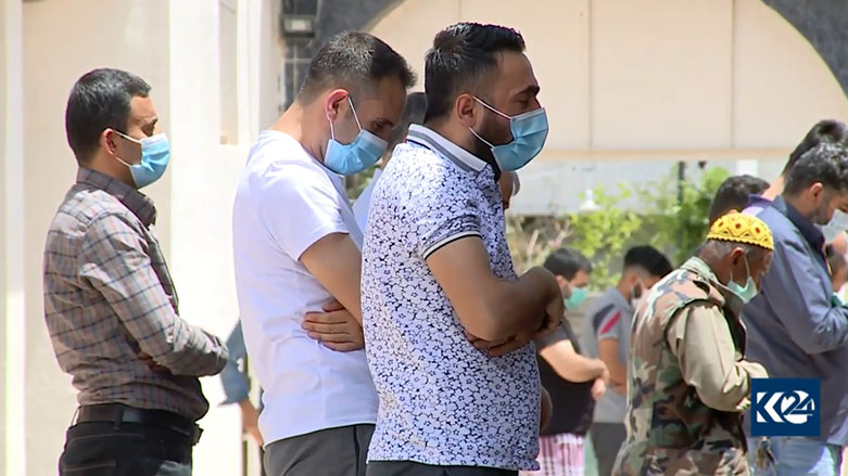 له‌ هه‌ولێر نوێژی هه‌ینی به‌گوێره‌ی رێنماییه‌كانی خۆپارێزی به‌ڕێوه‌چوو