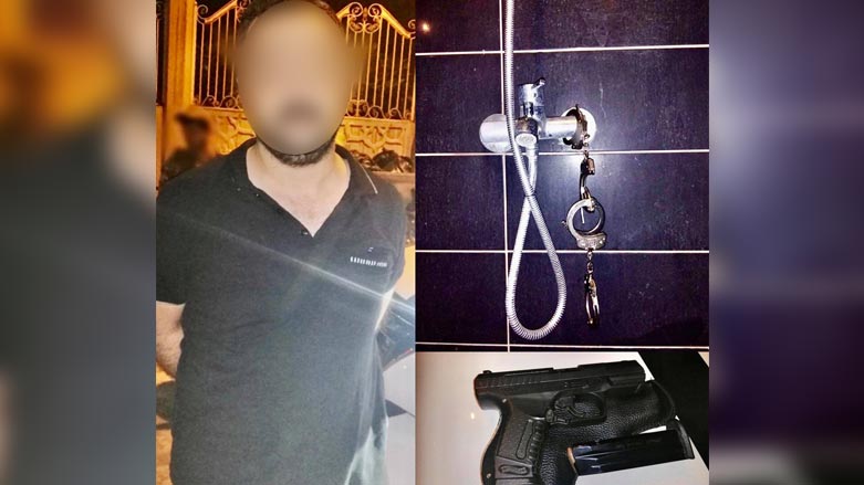 ئەو تۆمەتبارەی 2 رۆژ هاوسەرەكەی لە گەرماودا كەلەپچە كردبوو، دەستگیر كرا