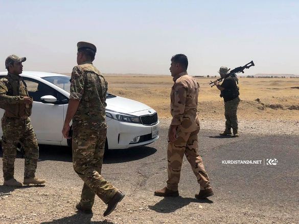 پێشمەرگە رێگە نادات سوپای عێراق لە كفری جێگیر بكرێت