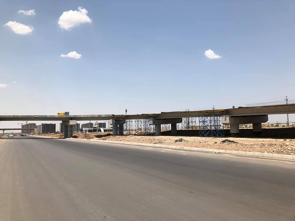 بالصور | أربيل توشك على إنجاز أول جزء لأحدث طرقها السريعة